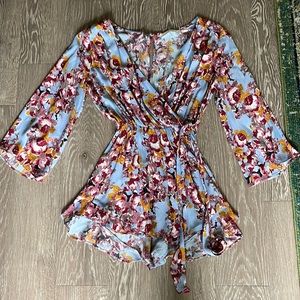 ASTR The Label Floral Romper